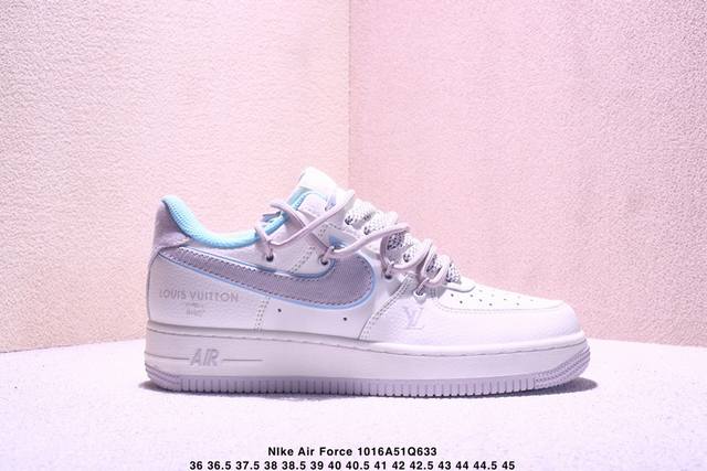 海外限量发售！公司级Nike Air Force 1 '07 Low “北面联名 银勾抽绳”空军一号 低帮 运动鞋 休闲鞋 折边针车 工艺难度大 原楦头原纸板