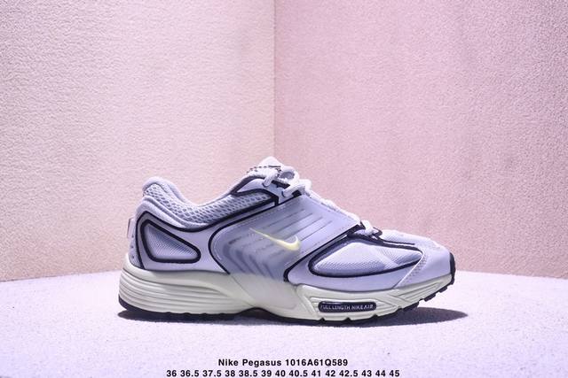 海外限售，国内首发 Nike Air Pegasus Wave 2025全新概念 舒适百搭耐磨透气低帮跑步鞋时尚厚底老爹鞋 Peg专为跑者打造的熟悉弹力脚感再度