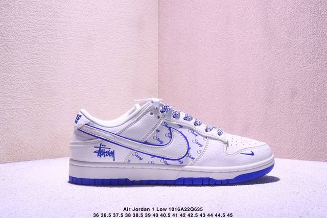 Travis Scott X Fragment Design X Jordan Air Jordan 1 Low Og Sp Lv联名 “蔚蓝猪八” 多方联名合