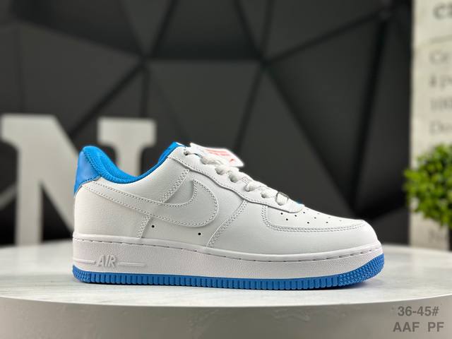 福利特价 耐克 Nike Air Force 1 Low 空军一号低帮经典百搭休闲板鞋 货号：Dr9867 101 尺码：如图所示 Aaf Pf