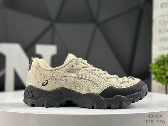 公司级 亚瑟士 Asics Gel-Pickax 亚瑟士 登山徒步 户外运动平衡减震 抗冲击支撑 防滑耐磨平衡轻便 户外功能鞋 货号:1203A817-020