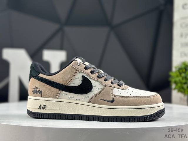 公司级 耐克 Nike Air Force 1 '07 Low 空军一号 低帮 运动鞋 休闲鞋 折边针车 工艺难度大 原楦头原纸板 原装鞋盒 定制五金配件 内置