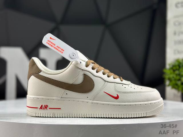 福利特价 耐克 Nike Air Force 1 Low 空军一号低帮经典百搭休闲板鞋 货号：808788 996 尺码：如图所示 Aaf Pf