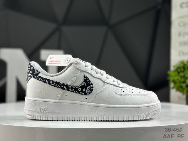 福利特价 耐克 Nike Air Force 1 Low 空军一号低帮经典百搭休闲板鞋 货号：Dh4406 101 尺码：如图所示 Aaf Pf