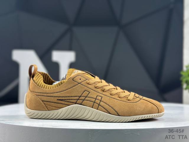亚瑟士 Asics Onitsuka Tiger Sclaw 鬼塚虎 舒适百搭防滑耐磨低帮生活休闲鞋 货号 1183C489-200 尺码：36-45 半 At