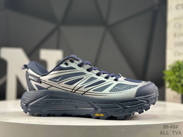 Hoka Mafate Speed 2玛法特 超轻厚底轻量山地跑步鞋 货号:1126851 Vynv 尺码:36 36.5 37.5 38 38.5 39 40