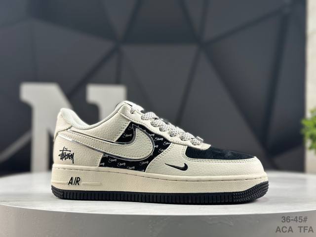 公司级 耐克 Nike Air Force 1 '07 Low 空军一号 低帮 运动鞋 休闲鞋 折边针车 工艺难度大 原楦头原纸板 原装鞋盒 定制五金配件 内置