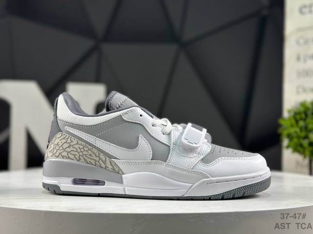 耐克 Air Jordan Legacy 312 乔丹篮球鞋系列 号称 “最强三合一” 的Jordan Legacy 312，自然有着杂交结合的设计，它的名字就