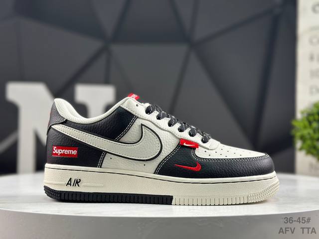 福利特价 耐克 Nike Air Force 1 Low 空军一号低帮经典百搭休闲板鞋 货号：Cs5288 004 尺码：如图所示 Afv Tta