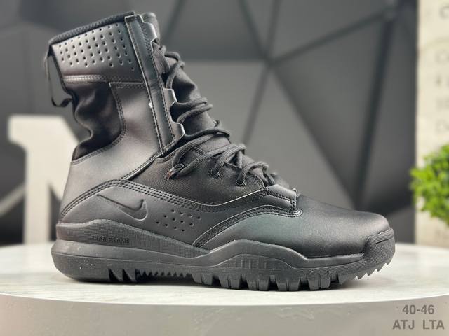 耐克 Nike Sb Field 28 Leather 其他防滑减震耐磨 高筒 户外靴 尺码：如图所示 Atj Lta 货号：Ao7507 001
