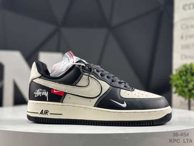 公司级半码耐克 Nike Air Force 1 '07 Low 空军一号 低帮 运动鞋 休闲鞋 折边针车 工艺难度大 原楦头原纸板 原装鞋盒 定制五金配件 内