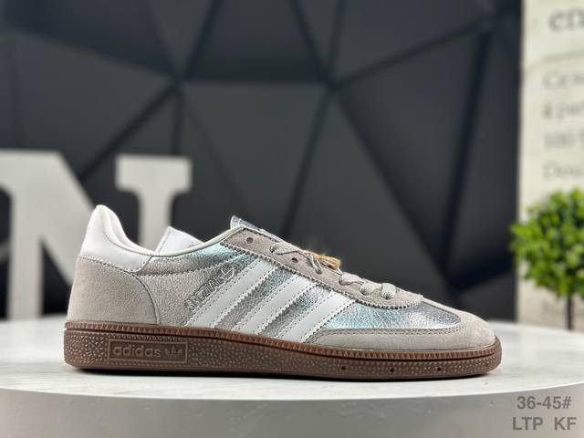 阿迪达斯 三叶草Adidas Samba Vegan Og长鞋舌 桑巴舞系列绅士德训足球风百搭低帮休闲运动板鞋 货号：Jr6511 号码：如图所示 Ltp Kf