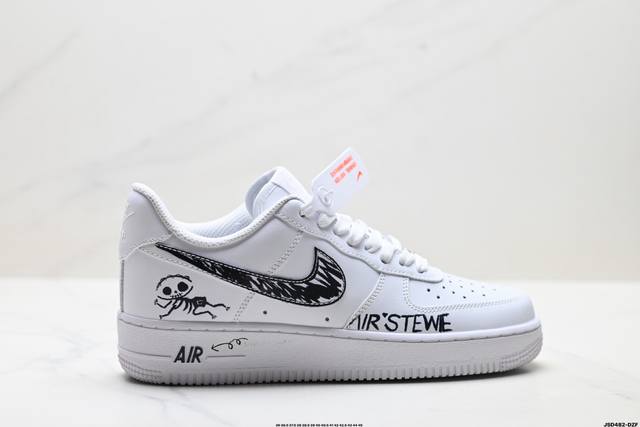 公司级Nike Air Force 1‘07 原楦头原纸板 打造纯正低帮空军版型 专注外贸渠道 全掌内置蜂窝气垫 原盒配件 原厂中底钢印、拉帮完美 货号:Fv5