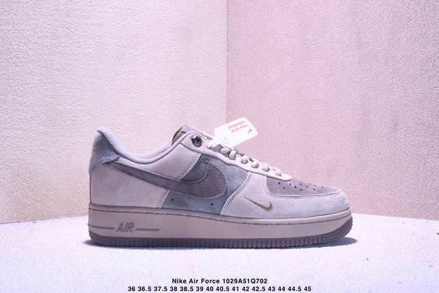 海外爆款限量发售！公司级Nike Air Force 1 '07 Low “头层猪八拼接” 空军一号 高端定制 低帮 运动鞋 休闲鞋 折边针车 工艺难度大 原楦