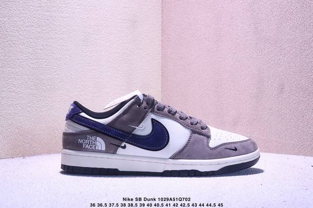 海外爆款限量发售！Nike Sb Dunk Low “北面联名 米猪八三勾” 高端定制 低帮休闲板鞋 定制鞋盒 大厂纯原品质出货 超高清洁度 皮料切割干净无任何