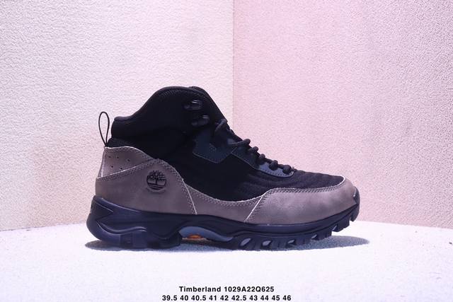 Timberland 添柏岚 男鞋采用牛巴磨砂革组合网眼布鞋面材质，外置耐磨防滑隔色橡胶大底全球领先户外品牌 添柏岚Timberland Motion 6 Hi