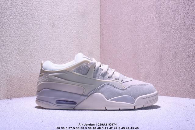 Nike Air Jordan 4 Rm 防滑 低帮 复古篮球鞋 货号：Fq7939 尺码:36 36.5 37.5 38 38.5 39 40 40.5 41