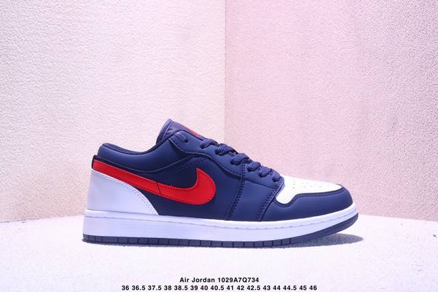 公司级Nike Air Jordan 1 Low Aj1乔1低帮休闲板鞋 同步官方配色 头层皮打造 正确满胶鞋垫 四线拉帮 原厂织唛标 鞋舌高弹海绵填充 官方货
