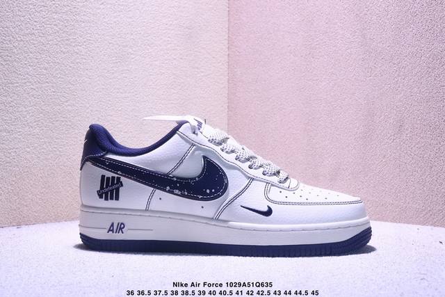 海外限量发售！公司级Nike Air Force 1 '07 Low “Supeme联名 蓝勾生胶”空军一号 低帮 运动鞋 休闲鞋 折边针车 工艺难度大 原楦头