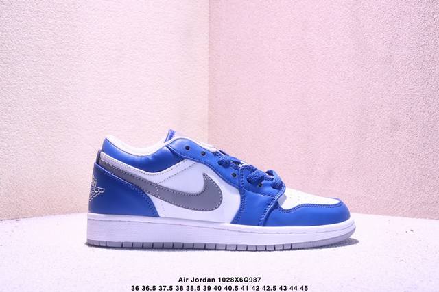 公司级Nike Air Jordan 1 Low Aj1乔1低帮休闲板鞋 同步官方配色 头层皮打造 正确满胶鞋垫 四线拉帮 原厂织唛标 鞋舌高弹海绵填充 官方货