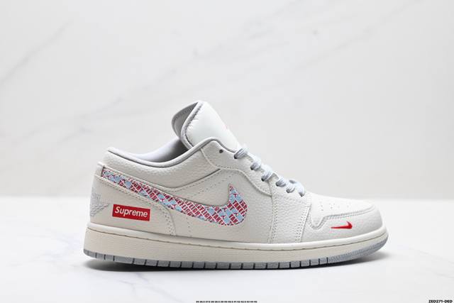 公司级Nike Air Jordan 1 Low Aj1乔1低帮休闲板鞋 同步官方配色 市场唯一独家头层皮打造 原鞋原档案开发 原厂皮料 原档冲孔鞋头 正确满胶