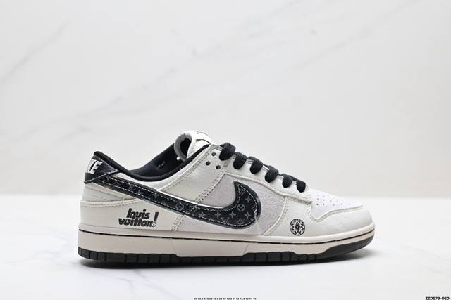 公司级Nike Dunk Low Retro ‘Diy高端定制’耐克 低帮休闲运动板鞋 原装头层材料 用料绝不含糊 独家版型蒸餾加工帶來的是更好的视觉和脚感体验
