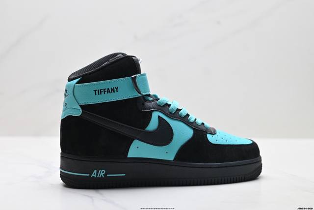 公司级Nike Air Force 1 High 原楦头原纸板 打造纯正高帮空军版型 专注外贸渠道 全掌内置蜂窝气垫 原盒配件 原厂中底钢印、拉帮完美 官方货号