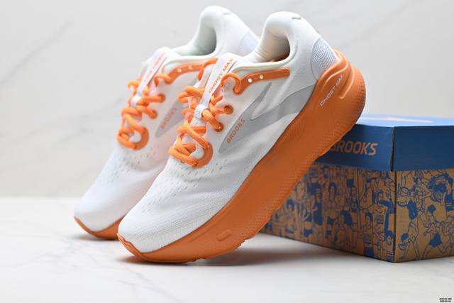 公司级Brooks布鲁克斯 Ghost Max 网面时尚 网布耐磨透气 低帮 休闲跑步鞋 货号:110406 1D 189 尺码:36-45 Id:Jkd145