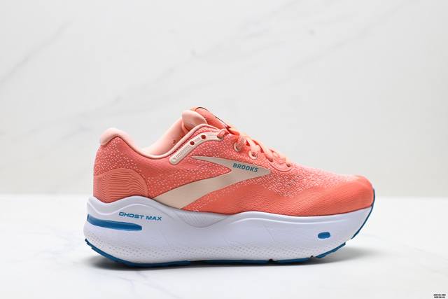 公司级Brooks布鲁克斯 Ghost Max 网面时尚 网布耐磨透气 低帮 休闲跑步鞋 货号:110406 1D 189 尺码:36-45 Id:Jkd145