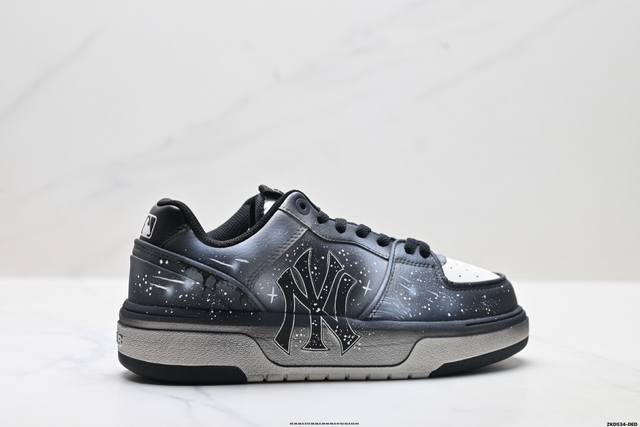 公司级Mlb Chunky Liner Pu ‘Diy定制’ 简约时尚 百搭 包裹性保暖防滑防水减震 低帮 板鞋 货号:3Asxca12N 尺码:35 36 3