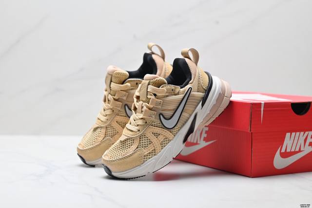 童鞋Nike V2K Run 复古潮系列未来复古老爹风百搭休闲运动慢跑鞋 货号:Fd0736-102 尺码:26-37 Id:Jjd372-De D