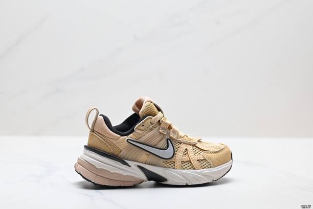 童鞋Nike V2K Run 复古潮系列未来复古老爹风百搭休闲运动慢跑鞋 货号:Fd0736-102 尺码:26-37 Id:Jjd372-De D