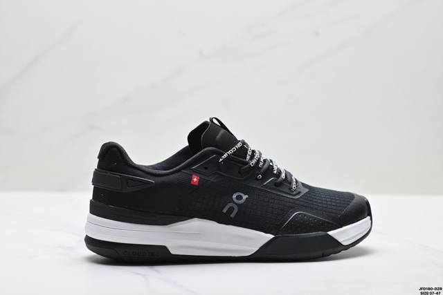 公司级On昂跑 The Roger Adv Z5 舒适 透气防滑减震 低帮网球鞋 贴合前脚掌弧度适合多种脚型带来舒适脚感 舒适柔软提供良好脚感 新潮时尚稳固的后