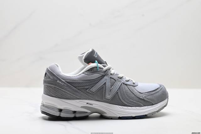 公司级向复古情怀豪华轿车致敬，再度携手纽约时装品牌Ald Aimé Leon Dore X New Balance 860V2系列低帮经典复古老爹风休闲运动慢跑