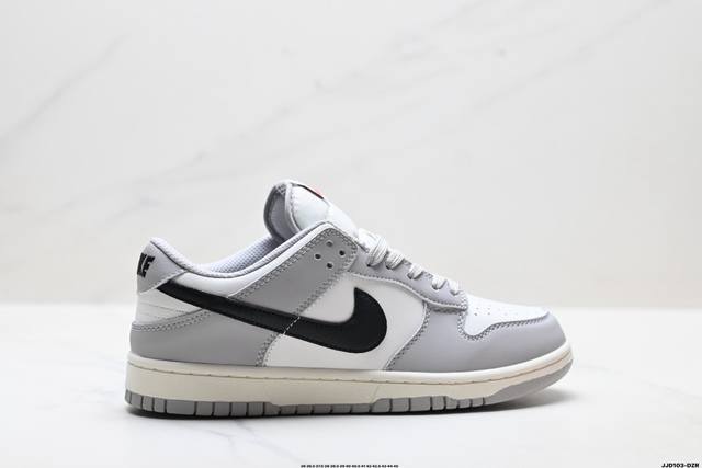 真标Nike Dunk Low 扣篮系列 耐克 复古低帮休闲运动滑板板鞋 货号:Ib3079-101 尺码:36 36.5 37.5 38 38.5 39 40