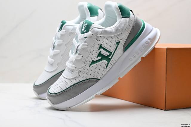 公司级Louis Vuitton 2025系列 Classic 路易威登 牛皮革圆头系带 低帮老爹鞋 尺码:36-45 Id:Jsd180-Dzs