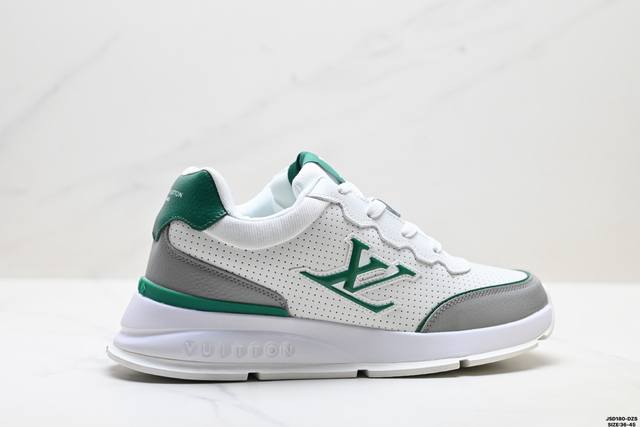 公司级Louis Vuitton 2025系列 Classic 路易威登 牛皮革圆头系带 低帮老爹鞋 尺码:36-45 Id:Jsd180-Dzs