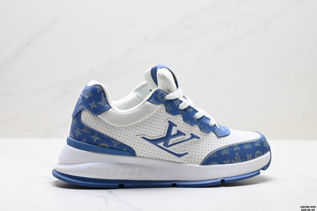 公司级Louis Vuitton 2025系列 Classic 路易威登 牛皮革圆头系带 低帮老爹鞋 尺码:36-45 Id:Jsd180-Dzs