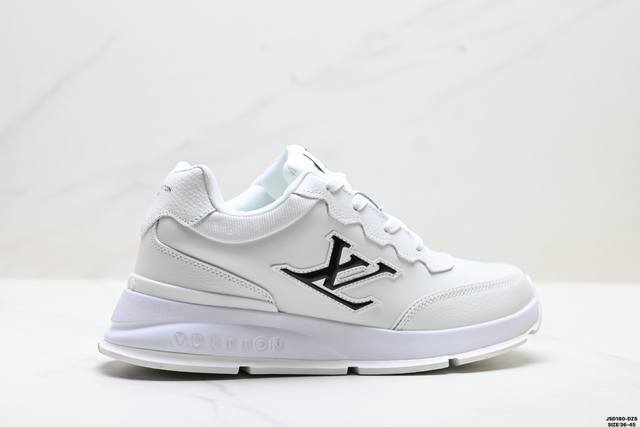 公司级Louis Vuitton 2025系列 Classic 路易威登 牛皮革圆头系带 低帮老爹鞋 尺码:36-45 Id:Jsd180-Dzs