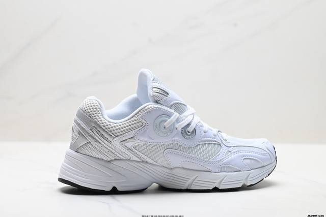 公司级Adidas Original Astir系列 阿迪达斯耐磨复古运动休闲鞋 鞋款灵感来自 0年代的跑步款式 鞋面和超大号孔眼进行更新复古色系搭配经典配色