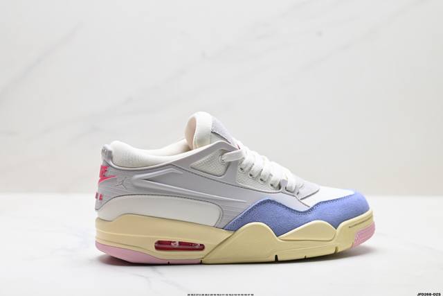 公司级Nike Air Jordan 4 Rm 防滑 低帮 复古篮球鞋 橡胶耐磨防滑大底 原档案原楦数据开发 原盒配件 原厂中底钢印 正确版本 货号:Lb446