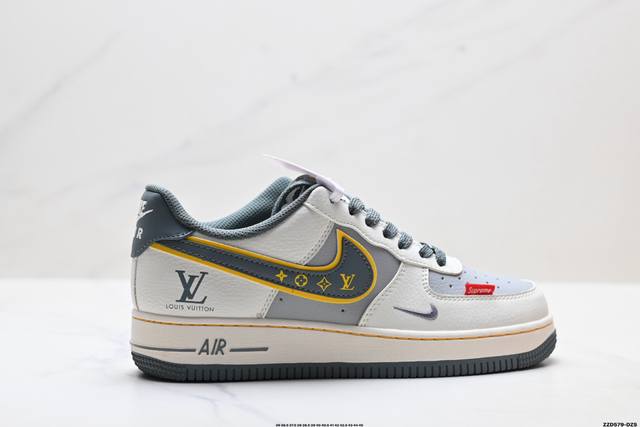 公司级Nike Air Force 1‘07 Lv8 原楦头原纸板 打造纯正低帮空军版型 专注外贸渠道 全掌内置蜂窝气垫 原盒配件 原厂中底钢印、拉帮完美 货号