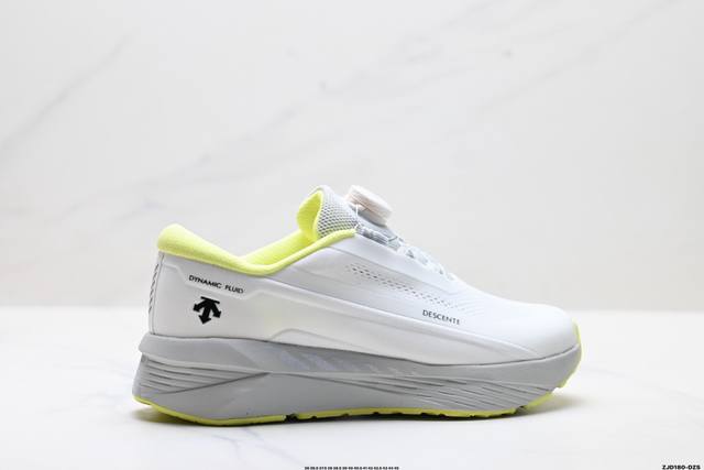 公司级迪桑特Descente Lavitate Wire 舒适百搭防滑耐磨 低帮 休闲跑步鞋 采用大网眼材质鞋面 轻薄通透不闷热 前掌易弯折设计 提供灵活的穿着