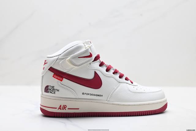 公司级Nike Air Force 1 Mid 07 原楦头原纸板 打造纯正中帮空军版型 专注外贸渠道 全掌内置蜂窝气垫 原盒配件 原厂中底钢印、拉帮完美 官方