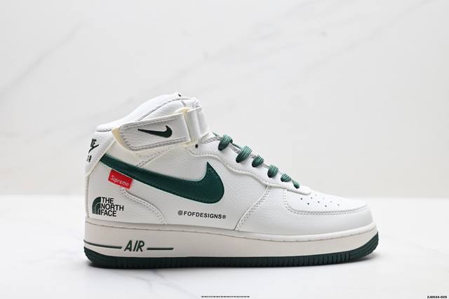 公司级Nike Air Force 1 Mid 07 原楦头原纸板 打造纯正中帮空军版型 专注外贸渠道 全掌内置蜂窝气垫 原盒配件 原厂中底钢印、拉帮完美 官方