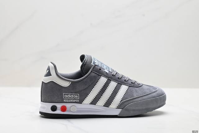 公司级Adidas Kegler Super 阿迪达斯 三叶草复古休闲跑步鞋休闲运动鞋 货号:Fy2985 尺码:40-45 Id:Jed117-Dzs