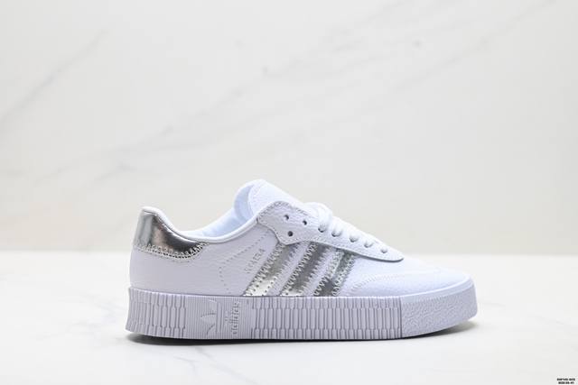 真标Adidas Originals Sambarose 阿迪达斯 防滑减震 低帮 板鞋 货号:Ee9017 尺码:35-41 Id:Dsf145-Dzs
