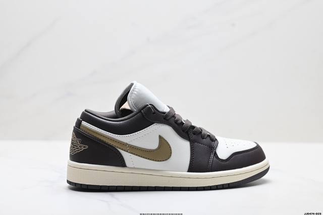 真标Nike Air Jordan 1 Low Og 耐克 Aj1乔1低帮休闲板鞋 官方货号:553558-092 尺码:36 36.5 37.5 38 38.