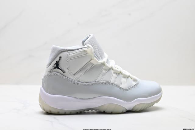 公司级Nike Air Jordan 11 Retro Concord Aj11代 康扣 迈克尔 乔丹高帮运动文化篮球鞋 货号:Ar0715-110 尺码:36