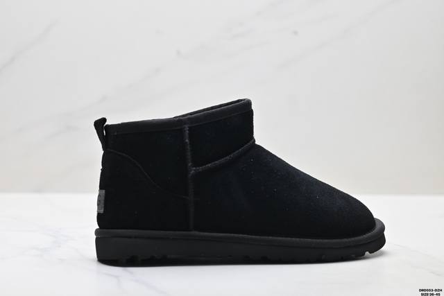 真标Ugg Dakota 舒适柔软时尚 耐磨增高保暖 中帮保暖雪地靴 尺码:36-45 Id:Drd553-Dzh